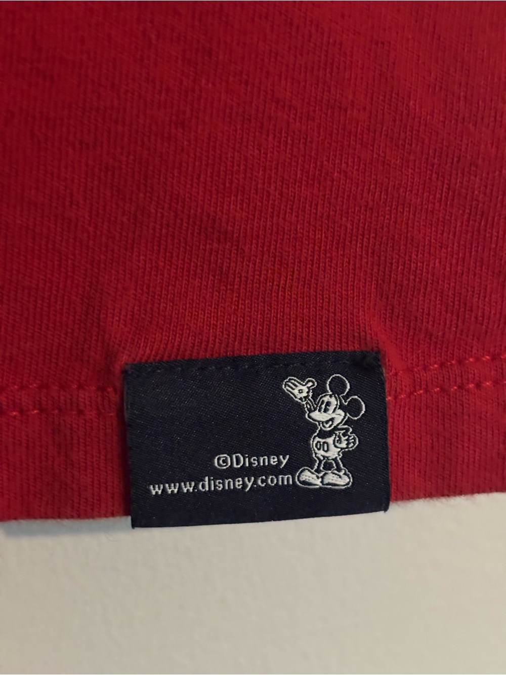 Gap Kids Girls Medium Red Crew Neck Mickey Mouse Cotton Tee Shirt Disney - Picture 4 of 9